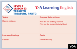 Let’s Learn English - Level 2 - Lesson 22