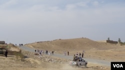 ولسوالی اچین از یک سال به این سو شاهد درگیری میان نیروهای امنیتی افغان و جنگجویان داعش است.