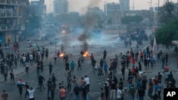 Birnin Bagadaza ya turnike da hayakin zanga zanga