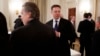 FILE - Tesla and SpaceX CEO Elon Musk arrives for a meeting between President Donald Trump and business leaders in the State Dining Room of the White House in Washington, Feb. 3, 2017.