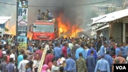 በሐረር ሸዋ በር የእሳት አደጋ ተከሰተ