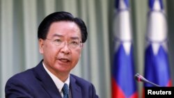 资料照 台湾外长吴钊燮