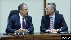 Сергей Лавров и Йенс Столтенберг