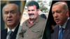 Serokê Partîya Tevgera Netewperwer (MHP) Dewlet Bahçelî, Rêberê girtî yê PKK’ê Abdullah Ocalan, Serokê Tirkîyê Recep Tayyîp Erdogan,