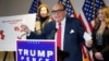 FILE - Former Mayor of New York Rudy Giuliani, a lawyer for President Donald Trump, speaks during a news conference at the Republican National Committee headquarters, in Washington, Nov. 19, 2020.
