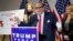 FILE - Former Mayor of New York Rudy Giuliani, a lawyer for President Donald Trump, speaks during a news conference at the Republican National Committee headquarters, in Washington, Nov. 19, 2020.
