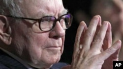 （资料照）波克夏·哈萨威公司董事会主席沃伦·巴菲特。