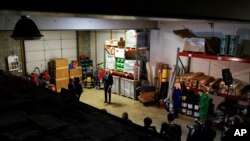 President Joe Biden visits Smith Flooring, Inc., in Chester, Pa., March 16, 2021. 