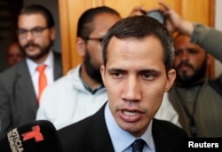 Samoproklamovani predsjednik Venecuele Juan Guaido