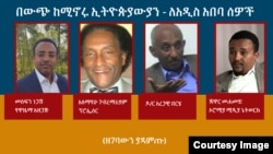 በውጭ ከሚኖሩ ኢትዮጵያውያን - ለአዲስ አበባ ሰዎች