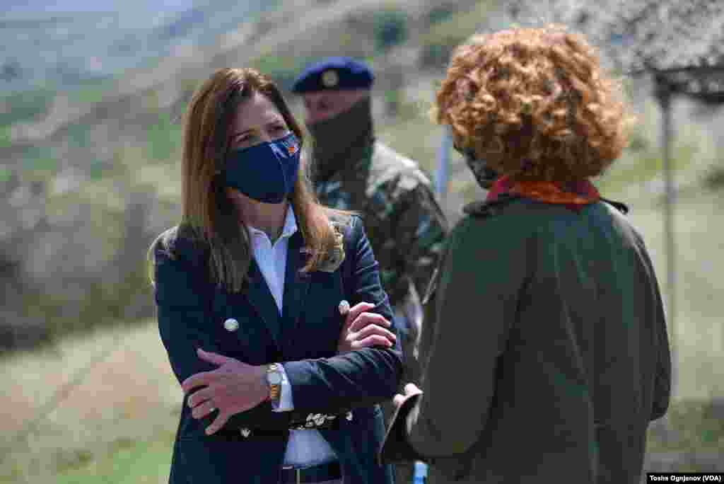 Krivolak - visit of Radmila Sekerinska and US Ambassador Kate M. Byrnes