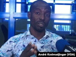 Maïtre Olivier Gouara, avocat de Babouri, à N'Djamena, au Tchad, 3 mars 2018. (VOA/André Kodmadjingar)