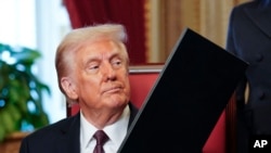 Дональд Трамп, 20 января 2025 года