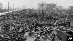 بم اتم تقریباً تمام هیروشیما را تخریب کرد.