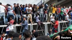 ጠቅላይ ሚኒስትር አብይ አሕመድን ለመደገፍ የተደረገው ሰልፍ