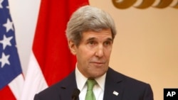 美国国务卿克里。（资料照）