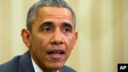 رئیس جمهور امریکا تلاش دارد قناعت خاطر مخالفین این توافق را فراهم کند.