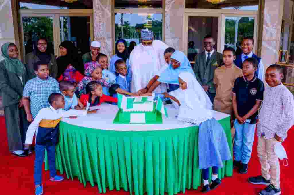 Yadda Aka Yi Bikin Ranar Yara A Fadar Shugaban Kasar Najeriya