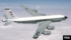 资料照：美国空军RC-135U电子侦察机。