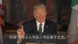 川普与爱尔兰总理庆祝圣帕特里克节