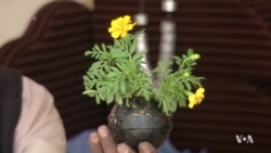 Palestinian from Gaza Turns Israeli Tear Gas Canisters into Art