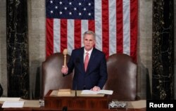 资料照：美国众议院议长凯文·麦卡锡（Kevin McCarthy）