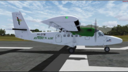 Pesawat Rimbun Air Cargo seri Twin Otter 300 PK-OTW (Foto: Courtesy/Basarnas)
