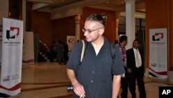 2013年6月30日，33岁的美国摄影记者萨默斯在也门萨那。