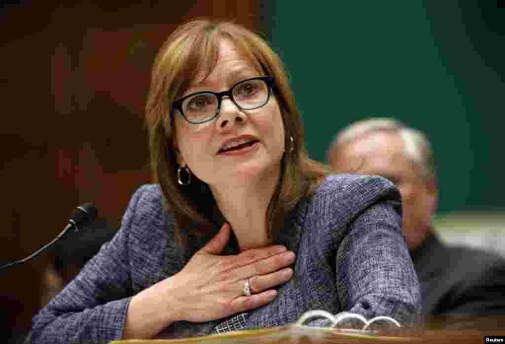 General Motors avtomobil şirkətinin icraçı direktoru Meri Barra