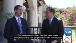 VOA Interviews Juan Guaidó