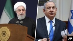 Hassan Rouhani Benjamin Netanyahu