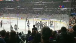 Լոս Անջելեսում ներկայացվել է հայկական մշակույթը LA KINGS-ի մարզական հանդիպման ընթացքում