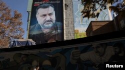 تصویری از رضی موسوی، عضو بلندپایه سپاه پاسداران که کشته شد.