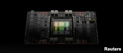 FILE - H100, Nvidia's GPU is seen in this photo in Santa Clara, California, U.S., on September 2022. (NVIDIA/Handout via REUTERS)