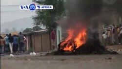 VOA60 Afirka: An Cigaba Da Zanga-Zanga A Burunjuma, Burundi, Mayu 25, 2015