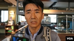 西藏台湾人权连线发起人扎西慈仁 （申华拍摄）