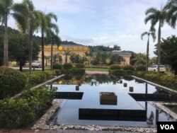 七星海酒店外的景色（美国之音莉雅拍摄）