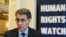 资料照：人权观察执行长肯尼思·罗斯（Kenneth Roth）在一个发布会上讲话。