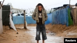 组图：黎巴嫩境内的叙利亚难民