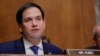 资料照：共和党联邦参议员鲁比奥（Sen. Marco Rubio, R-FL）2018年7月25日在听证会上发言。