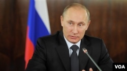 Perdana Menteri Rusia Vladimir Putin (8/12).