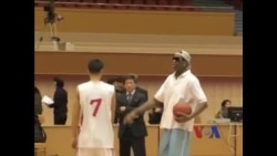 罗德曼访朝言行引争议