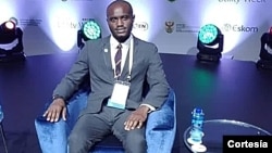 Rabby Gelson Ndombassy, director-geral da Comissão da União Africana da Juventude - Capítulo Angola