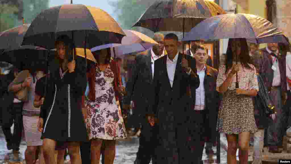 ፕሬዚዳንት ኦባማ ከ 90 ዓመታት በኋላ ኩባን ለመጀመሪያ ጊዜ እየጎበኙ ነው