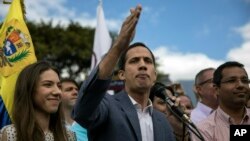 Lider opozicije i samoproglašeni lider Venecuele Juan Guaido