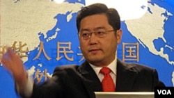 Juru Bicara Deplu Tiongkok Qin Gang meminta semua pihak agar menghindari tindakan yang mengundang ketegangan (foto: dok). 