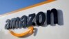 FILE PHOTO: The logo of Amazon is seen at the company logistics center in Boves, France, on August 8, 2018. (REUTERS/Pascal Rossignol)