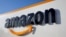 FILE PHOTO: The logo of Amazon is seen at the company logistics center in Boves, France, on August 8, 2018. (REUTERS/Pascal Rossignol)