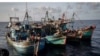 FILE PHOTO - These Vietnamese vessels were detained while illegally fishing in the Gulf of Thailand, 2019. (Photo courtesy of Environmental Justice Foundation)