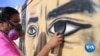Sudanese Graffiti Artist Honors Anti-Government Protest Victims